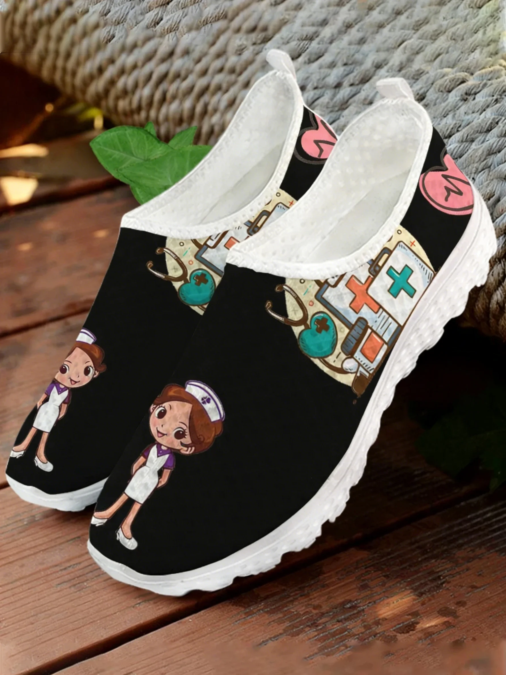 Urocze tenisówki z nadrukiem m – Women Shoes Tennis recenzja i cena