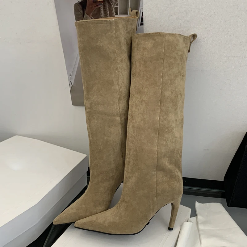 Eilyken Seksowne Cienkie Szpil – Knee High Boots Women recenzja i cena